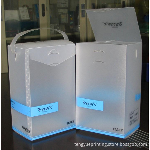 FROSTED PLASTIC PACKAGING BOX GIFT BOX IN MAILBOX SHAPE